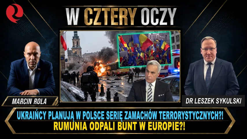 Ukraińcy planują w Polsce serię zamachów terrorystycznych?! Rumunia odpali bunt w Europie?! Dr Leszek Sykulski u Marcina Roli!